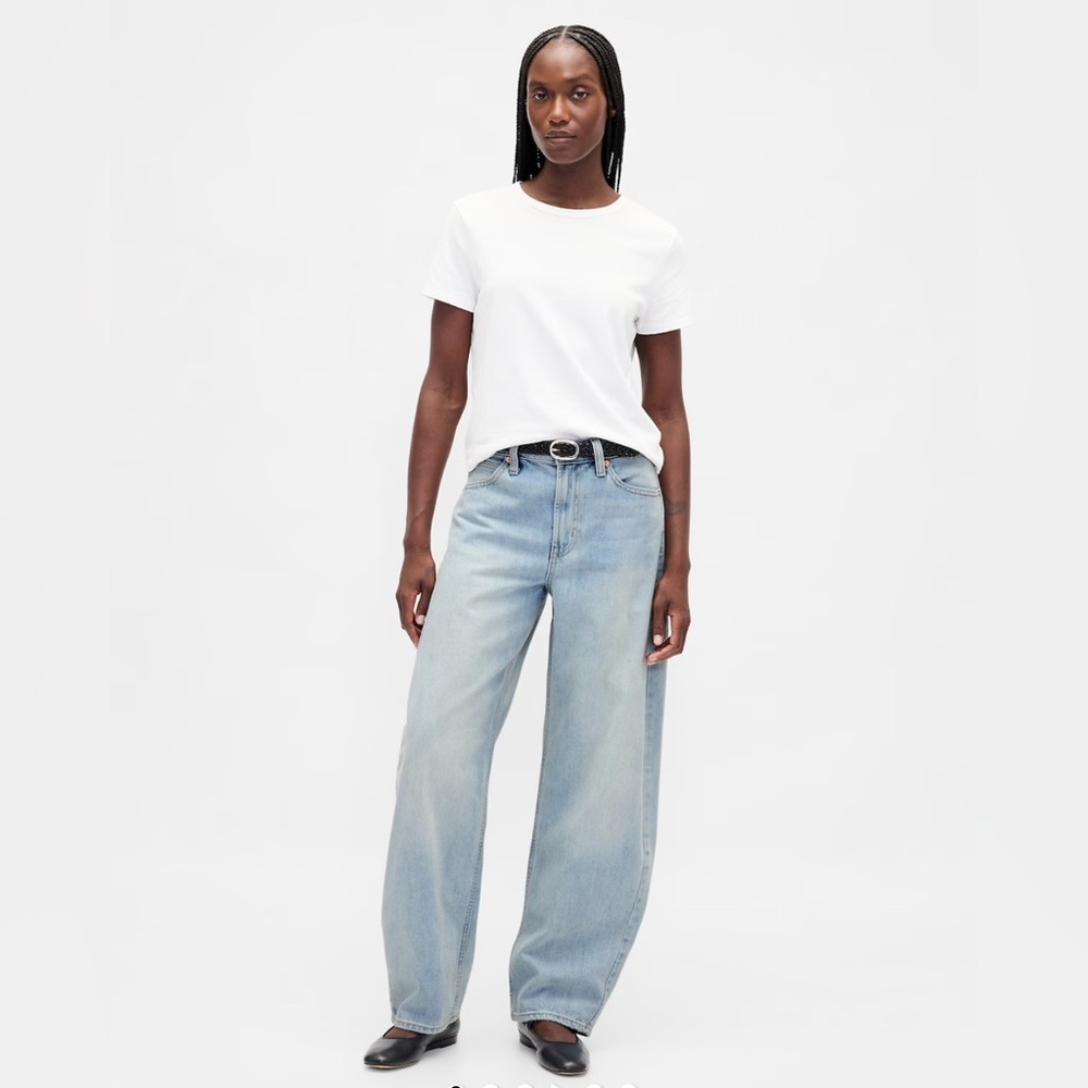 High Rise Ultra Soft Barrel Jeans